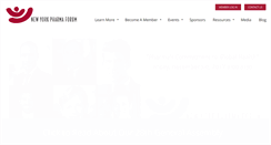 Desktop Screenshot of nypharmaforum.org